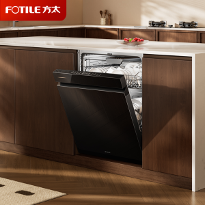 方太(FOTILE)洗碗机03-V18 嵌入式 150L以上21套容量 三层灵动碗篮 渣水强排 三重消杀 黑色