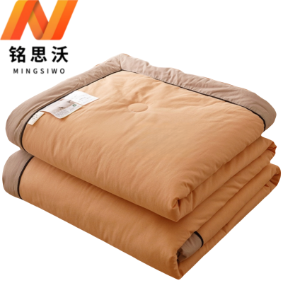 铭思沃夏被150*200cm条 焦糖