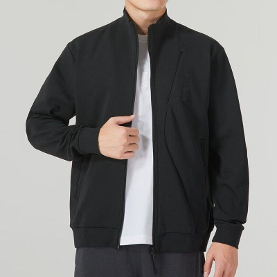 adidas/阿迪达斯外套运动休闲舒适针织立领男装夹克IP4917 C