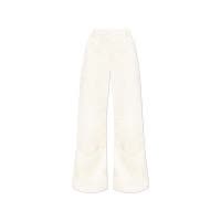 盟可睐(MONCLER)女户外休闲裤阔腿设计多口袋舒适弹性棉氨纶休闲