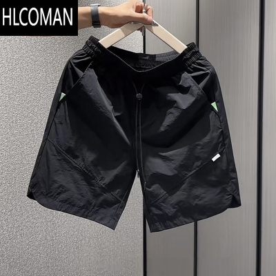 HLCOMAN夏季新款男士速干工装短裤韩版百搭宽松情侣薄款沙滩五分裤子男款