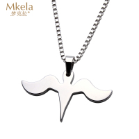 梦克拉Mkela 钨金吊坠 天使之翼
