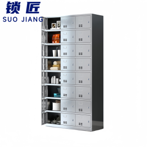 锁匠 不锈钢物品柜24门台