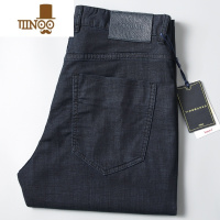 YANXU欧美风夏季超薄莫代尔牛仔裤男直筒宽松中腰商务男士薄款休闲长裤
