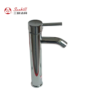 三晓全铜主体冷热面盆龙头SX-909G长弯 个