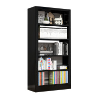 晋舰 书架学校图书馆阅览室书籍架落地资料档案架黑色白色 双面一列一