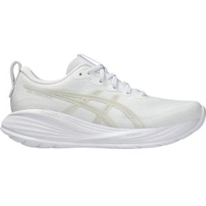 亚瑟士(ASICS)女士跑鞋缓震透气训练鞋运动跑步鞋白色科技感十足