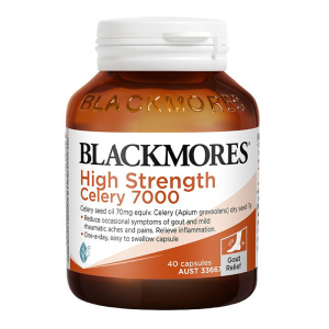澳佳宝(BLACKMORES)西芹籽芹菜籽精华胶囊40粒/瓶装 高浓度7000mg 膳食营养补充剂