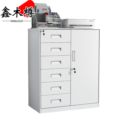 鑫木樽矮柜偏六抽台