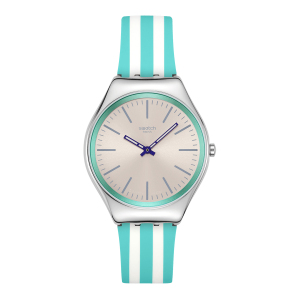 斯沃琪(Swatch)瑞士手表 金属系列节日礼物优雅时尚石英腕表