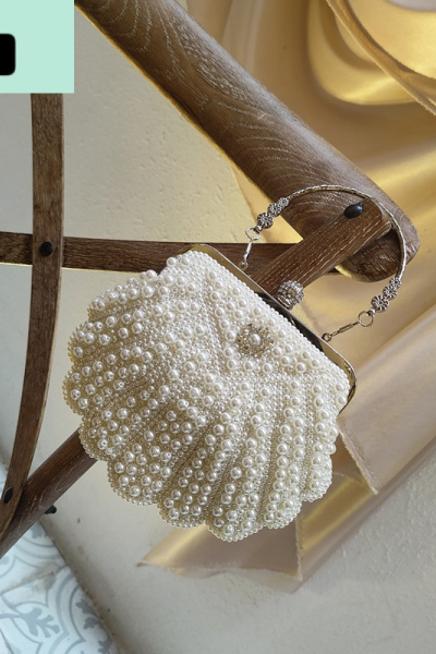 2020新款晚宴包宴会名媛手拿包晚礼服旗袍搭配珍珠包包女小手提包NEW LAKE女手包