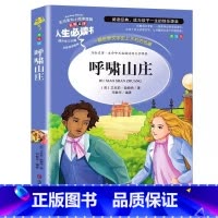 呼啸山庄 [正版]呼啸山庄艾米莉勃朗特原著中文版小学生青少年三四五六年级必读彩图美绘插画课外书名师导读带批注读后感邓敏华