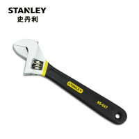 史丹利(STANLEY)开口扳手活口双色沾塑柄活动扳手 10″ 95-048-1-23
