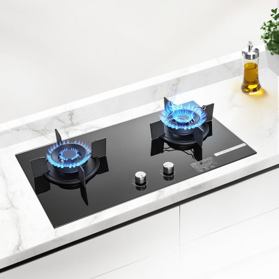 博世(BOSCH)PGD72A31MP 燃气灶天然气灶4.5kW大火力双灶灶具猛火高效钢化玻璃面板天然气