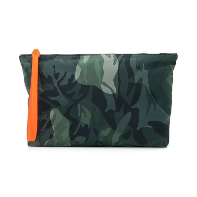 ALEXANDERMCQUEEN亚历山大·麦昆2020年新款欧美时尚尼龙迷彩印花男士手拿包旅行;休闲/街头;聚会迷彩色