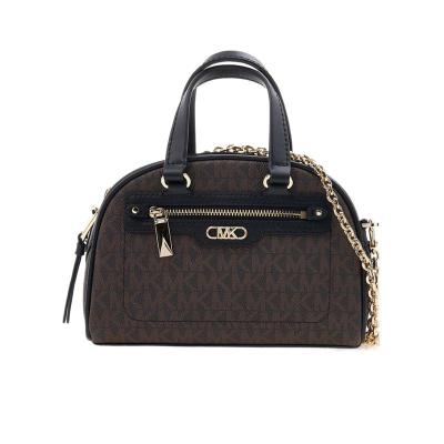 迈克·科尔斯(MICHAEL KORS)女士单肩包涂层帆布聚酯纤维徽标装饰