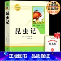 [人民教育出版社]昆虫记 [正版]昆虫记 法布尔原著 人教版人民教育出版社 无删减完整版 八年级上册语文必读课外书名著