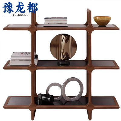 豫龙都 置物架 实木 个