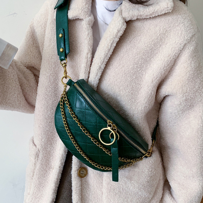 派尼美特女包包2020新款潮网红同款胸包女时尚斜挎包女ins链条单肩包