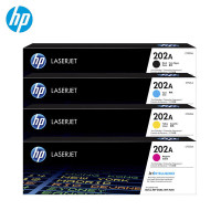 惠普(HP)202A CF500A标准容量硒鼓四色套装 适用于254dw nw 281fdw 约5300页 单位:套