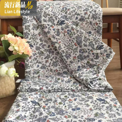 [辛妈老粗布]一款有颜值的被子活性印花夏凉被 四季被 三维工匠