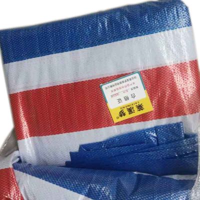 彩条布 覆膜彩条布 双膜 平方米