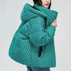 羽绒棉棉衣棉服女2024新款冬季加厚连帽时尚百搭保暖洋气显瘦短款
