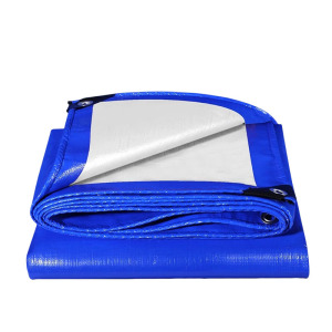 永满铁运 篷布 PE蓝白篷布 12*16m 张