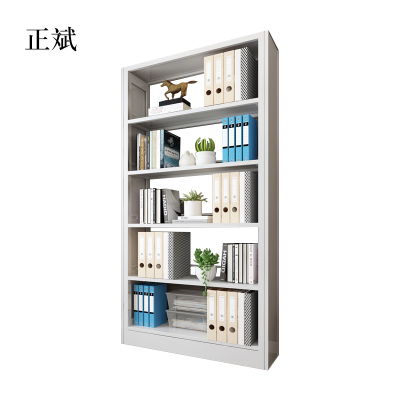 正斌钢制书架置物架图书馆单双面书店阅览室学校档案架资料架