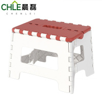晨磊 折叠凳 红白色 个