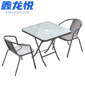 鑫龙悦 会客桌椅 2椅 套