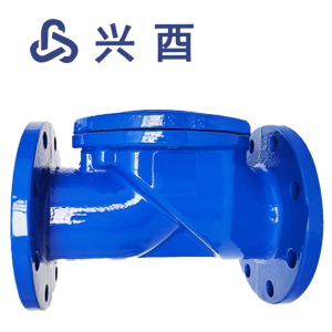 兴酉 法兰橡胶瓣止回阀 DN350 个