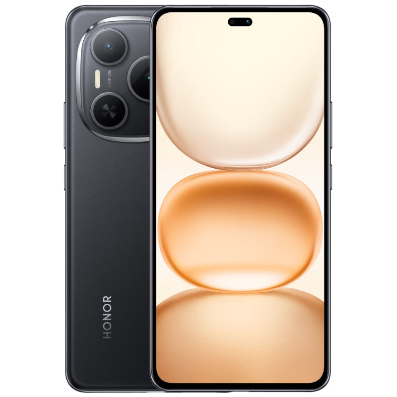 荣耀 Power 12GB+512GB幻夜黑 5G智能手机 8000mAh青海湖电池荣耀C1+通信芯片5000万大底超清影像绿洲护眼屏