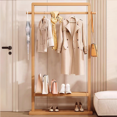 企来实木晾衣架衣帽架 320*650*1800mm 个