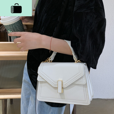 包包2020新款时尚气质手提单肩斜挎女小包洋气百搭高级感凯莉包潮NEW LAKE女斜挎包