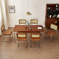全友家居 餐桌现代简约客厅餐桌椅家具组合家用吃饭桌子办公桌
