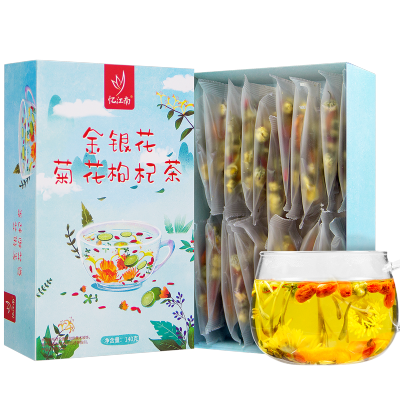忆江南盒装花茶组合型水果茶代用茶金银花菊花枸杞茶140g