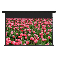 JK经科H3-MAT/2t 100英寸4:3电动遥控拉绳微孔透声白幕投影幕布