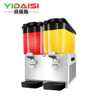 意黛斯全自动饮料机商用冷热双温两缸制冷自助餐果汁果糖机现调双缸冷饮机奶茶店 两缸40L冷热双温YDS-LYJ20L-2S