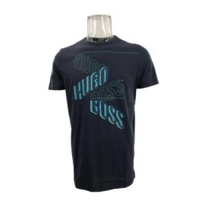 Hugo boss奢侈品服饰男logo标识短袖T恤 TEE250372453-410 七夕情人节礼物