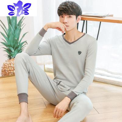 Ideamini。保暖内衣男士棉毛衫青年潮棉秋裤薄款秋衣裤套装男冬季