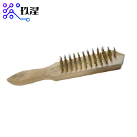 玖涅 钢丝刷 木柄 6行(把)