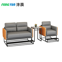 沣涢 沙发椅 三人位+大理石桌 套
