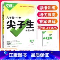 9年级[数学]尖子生 初中通用 [正版]2024尖子生七八九年级数学物理化学专项训练初中初 二一三每日一题培优提优同步练