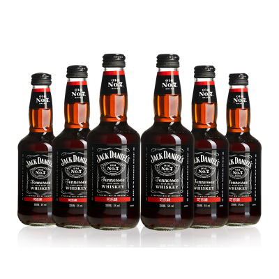 [6支装]宝树行 杰克丹尼威士忌可乐味预调酒330ml*6