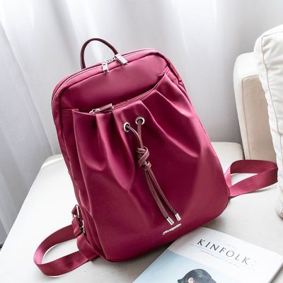 蒂兰仕女包新款678女士双肩包背包包包女包双肩包包包女包包时尚简约女包牛津布百搭旅行休闲防水超轻背包