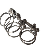 vzi 304不锈钢双钢丝喉箍 36-40*3.0mm(15个) 包