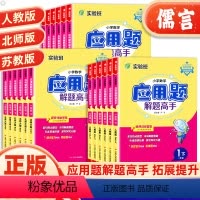 数学[人教版] 六年级下 [正版]2024新版春雨实验班数学应用题解题高手小学生一二三四五六年级上下册人教北师苏教版数学