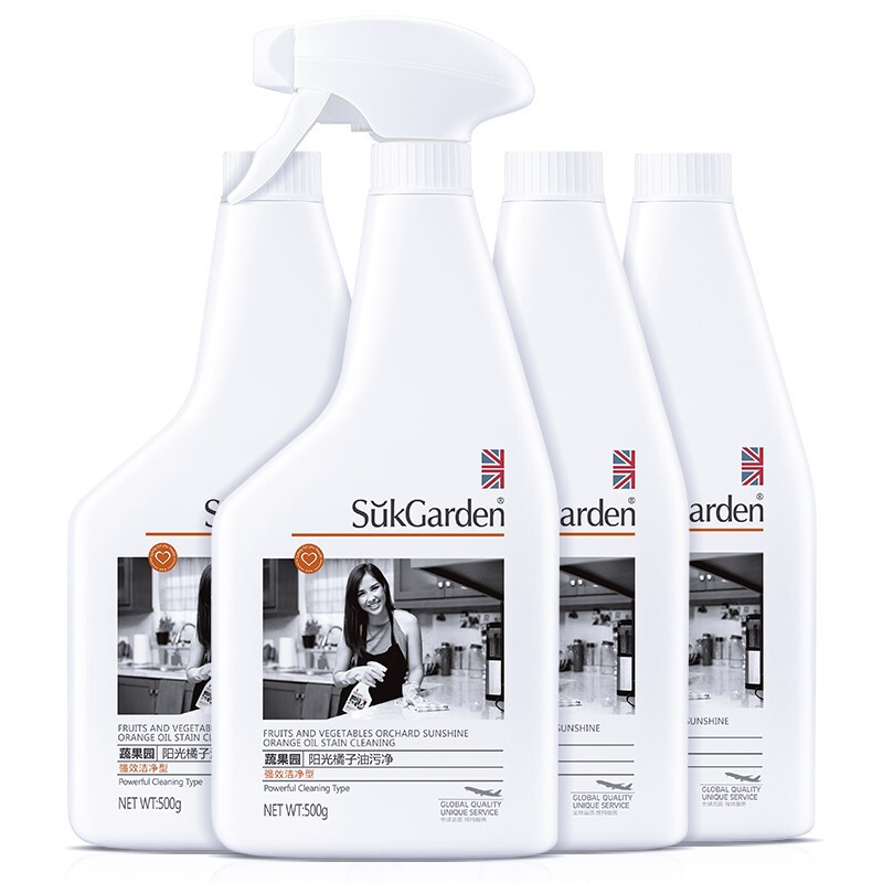 蔬果园 阳光橘子油污净(强效洁净型)/500ml*4