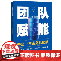 2024新书 团队赋能 大飞 周礼 著 中国法制出版社 打造高效能团队 策略 能力 技巧与实例 以及如何赋能 97875